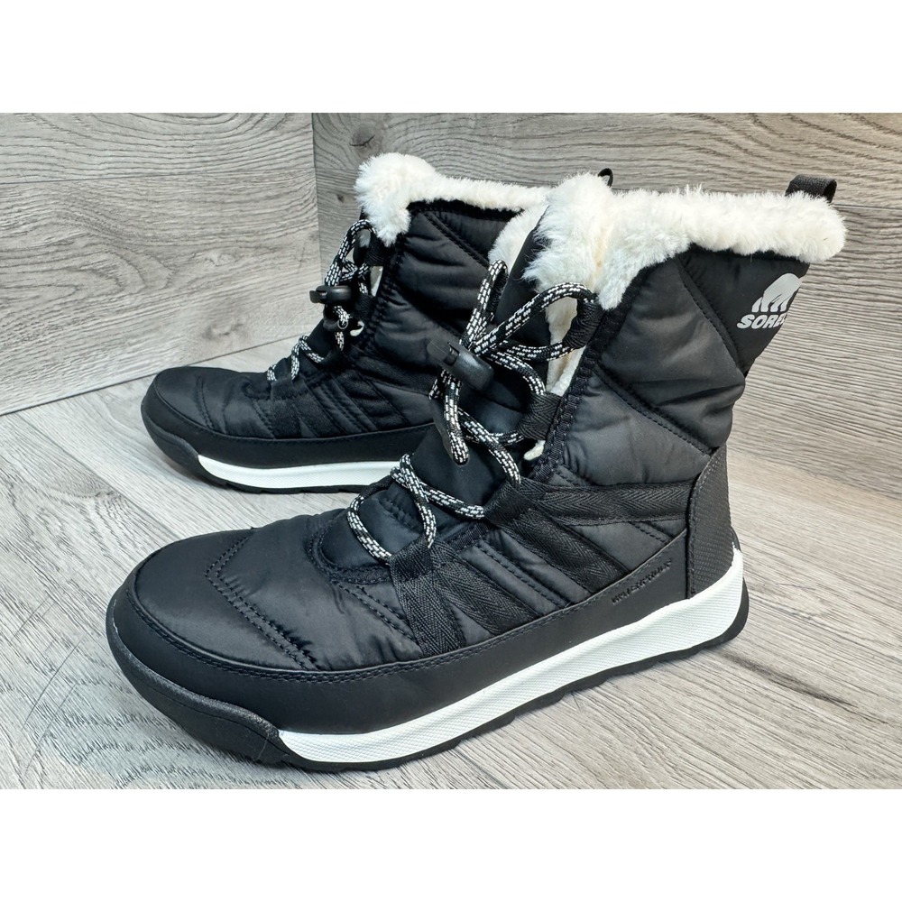 Sorel Whitney II Short Lace Waterproof Snow Boots NY3902-010 Big kids 5 - Picture 2 of 9